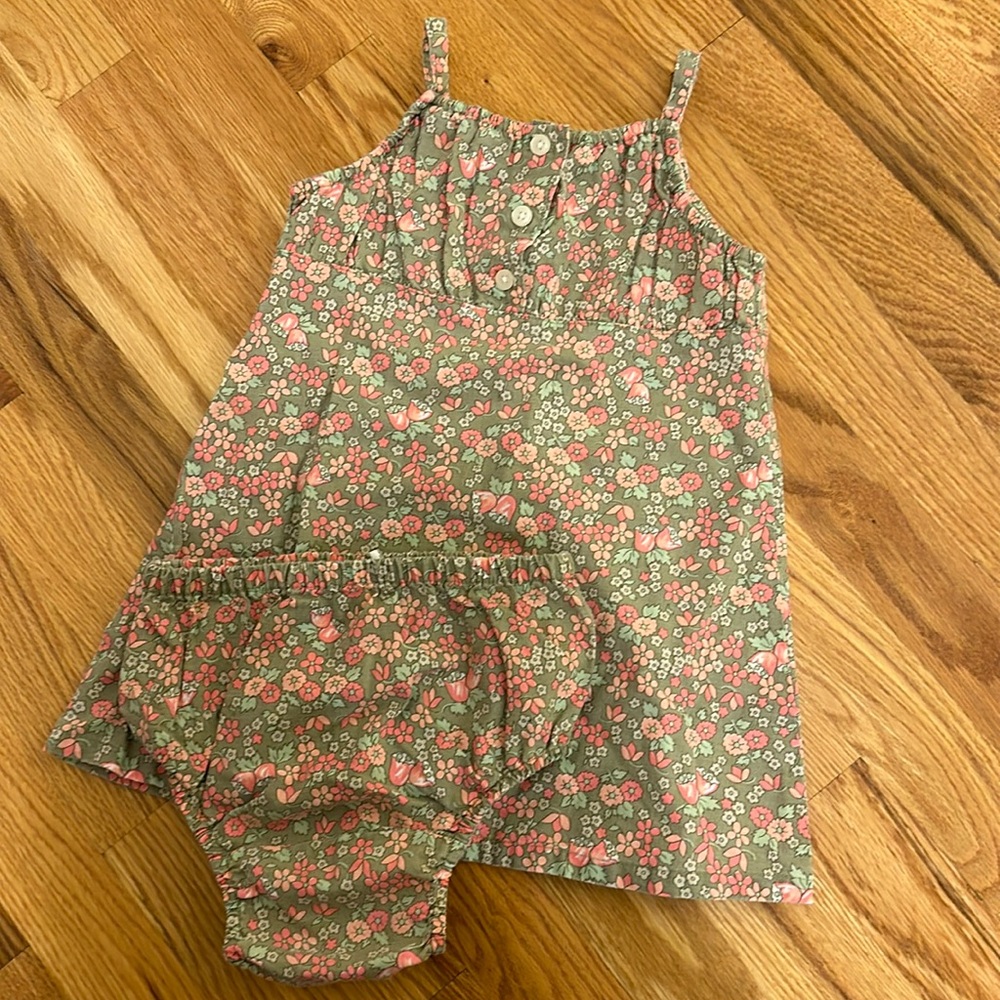 Vintage Old Navy dress with bloomers 2T